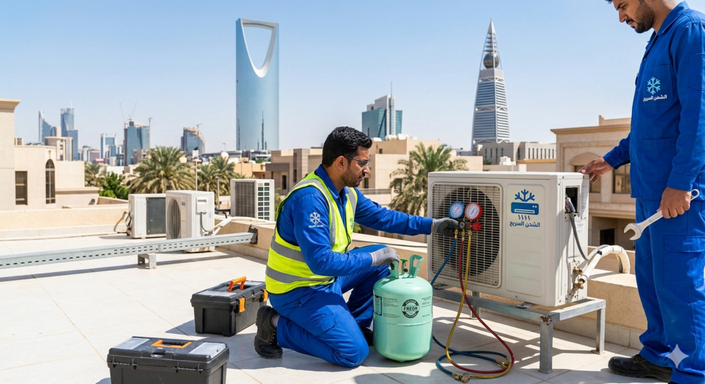 شركة شحن فريون مكيفات بالرياض | 0551657976
